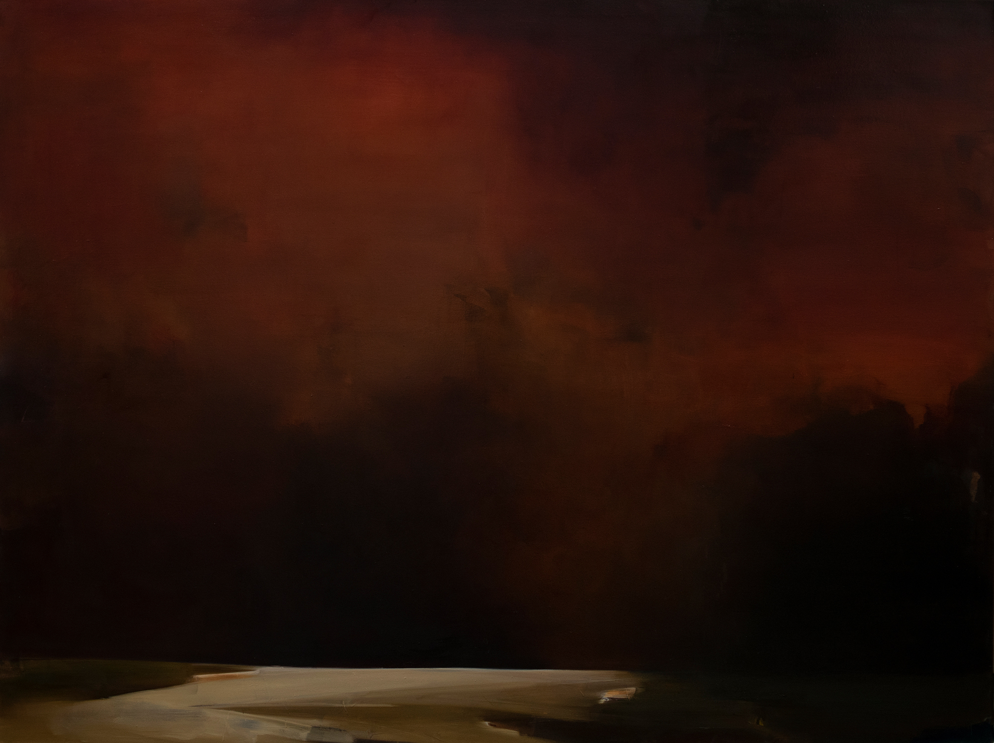 Rote Wolke