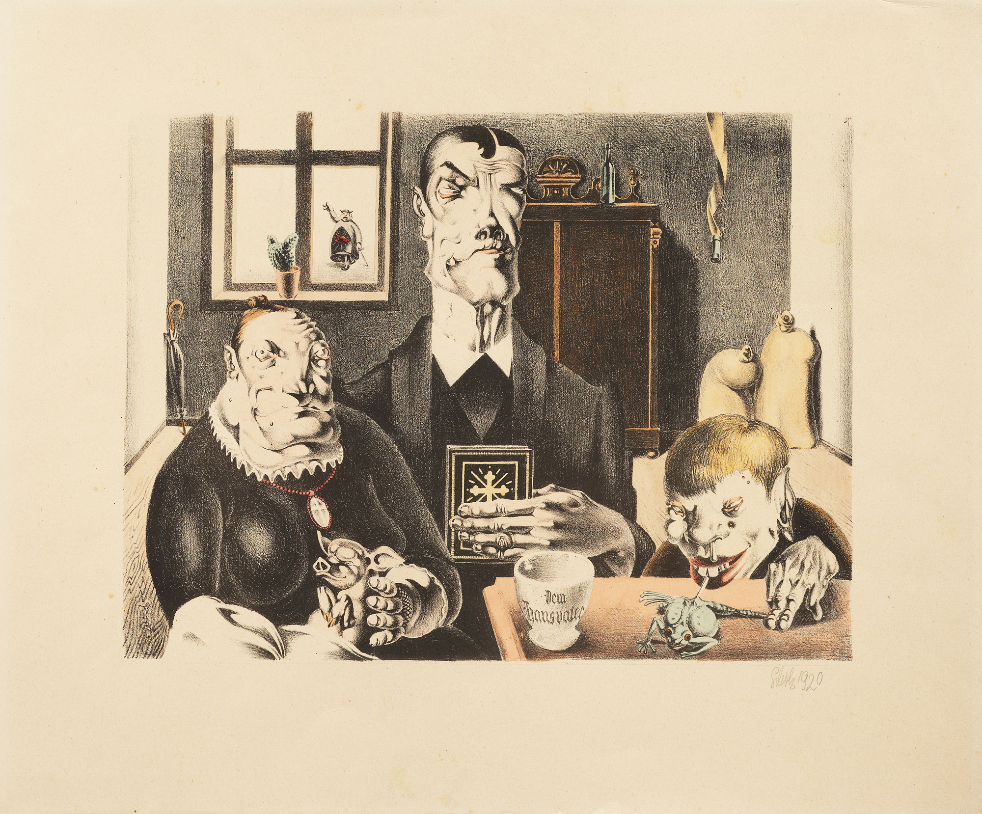 Wucherbauernfamilie / Industriebauernfamilie