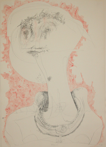 Gerhard Altenbourg: Oh Ophelia, 1966