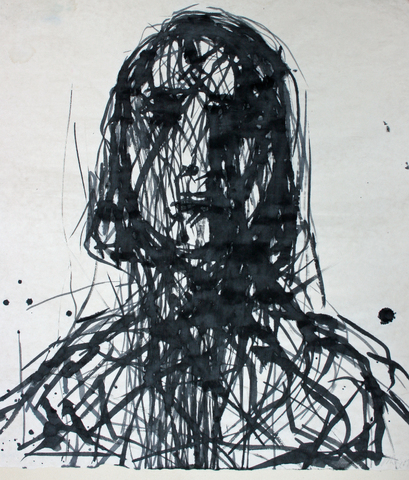 Max Uhlig: Mädchenkopf, 1960