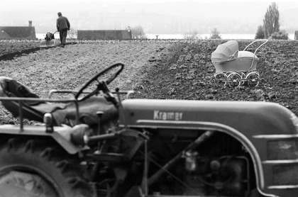 Robert Häusser: Insel Reichenau/Bodensee, Ländlicher Alltag, 1963