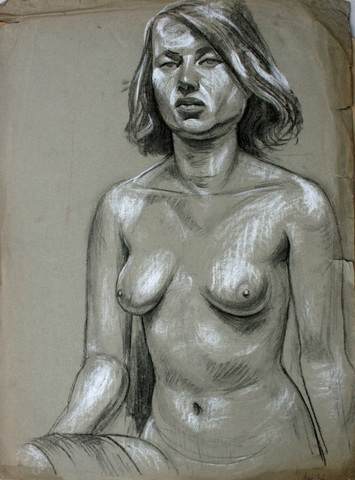 Hainz Hamisch: Junke Frau (Akt), 1932