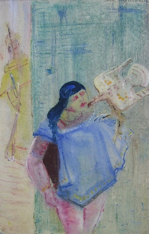 Josef Hegenbarth: Der Drache (aus Pentameron), 1958
