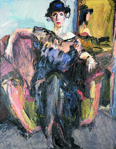 Siegfried Klotz: Bildnis Annette Heidenreich, 1995