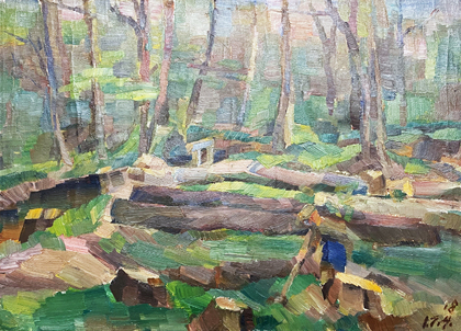 Paula Lauenstein: In Laske, 1918