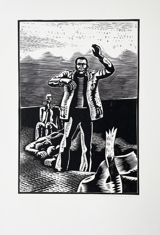 Wolfgang Mattheuer: Deutscher Mai 1945, 1974