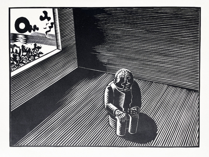 Wolfgang Mattheuer: Zerrissenheit, 1977