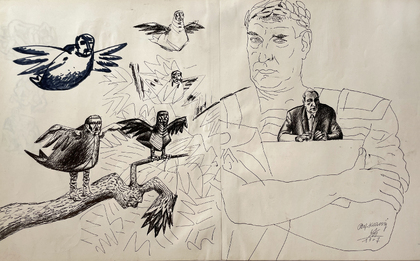Wolfgang Mattheuer: Studie, 1967