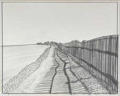 Wolfgang Mattheuer: Zaun am Wegesrand, 1979
