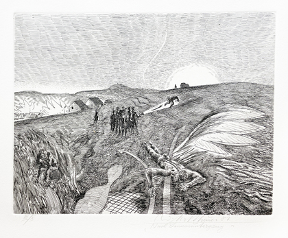 Wolfgang Mattheuer: Nach Sonnenuntergang, 1987