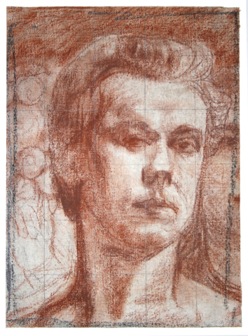 Max Ackermann: Selbstporträt, 1907