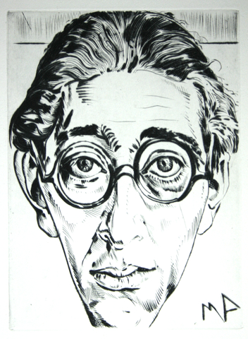 Max Ackermann: Arthur David Löwenthal, 1925