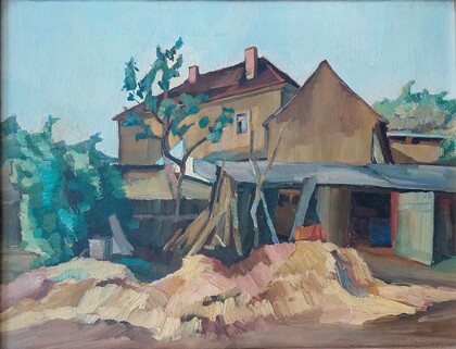 Paula Lauenstein: Gärtnerei in Trachenberge, 1926