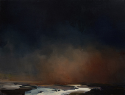 Mona Pourebrahim: Rote Wolke, 2023