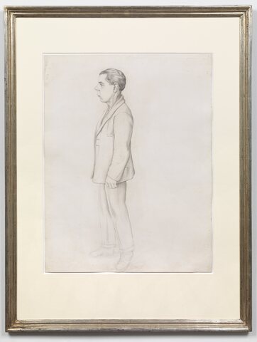 Hermann Sprauer: Junger Mann, 1926