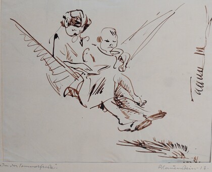 Paula Lauenstein: In der Sommerfrische, 1917