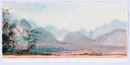 Werner Tübke: Am Wolfgangsee, 1983