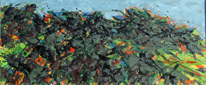 Max Uhlig: Kleine Herbstlandschaft, 1991