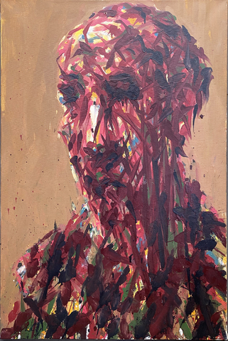 Max Uhlig: Kopf P.R. (nach links), 1997