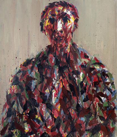 Max Uhlig: Bildnis-Studie A.S., 1997