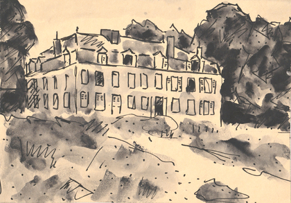 Albert Wigand: Sedan Balan (Schloss im Park), 1917