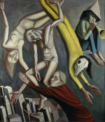 Doris Ziegler: Kreuzabnahme (Wvz 106-Abb 101), 1992