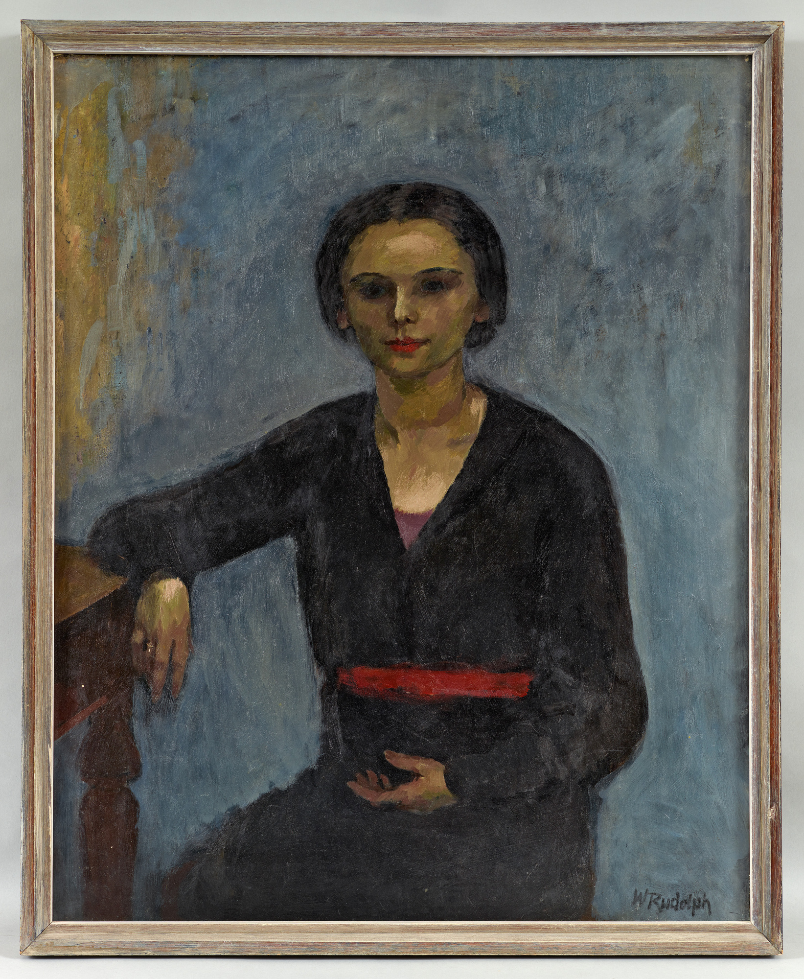 Somnambule (Frau Sommermann) - verso: Fritz Schmalfuß