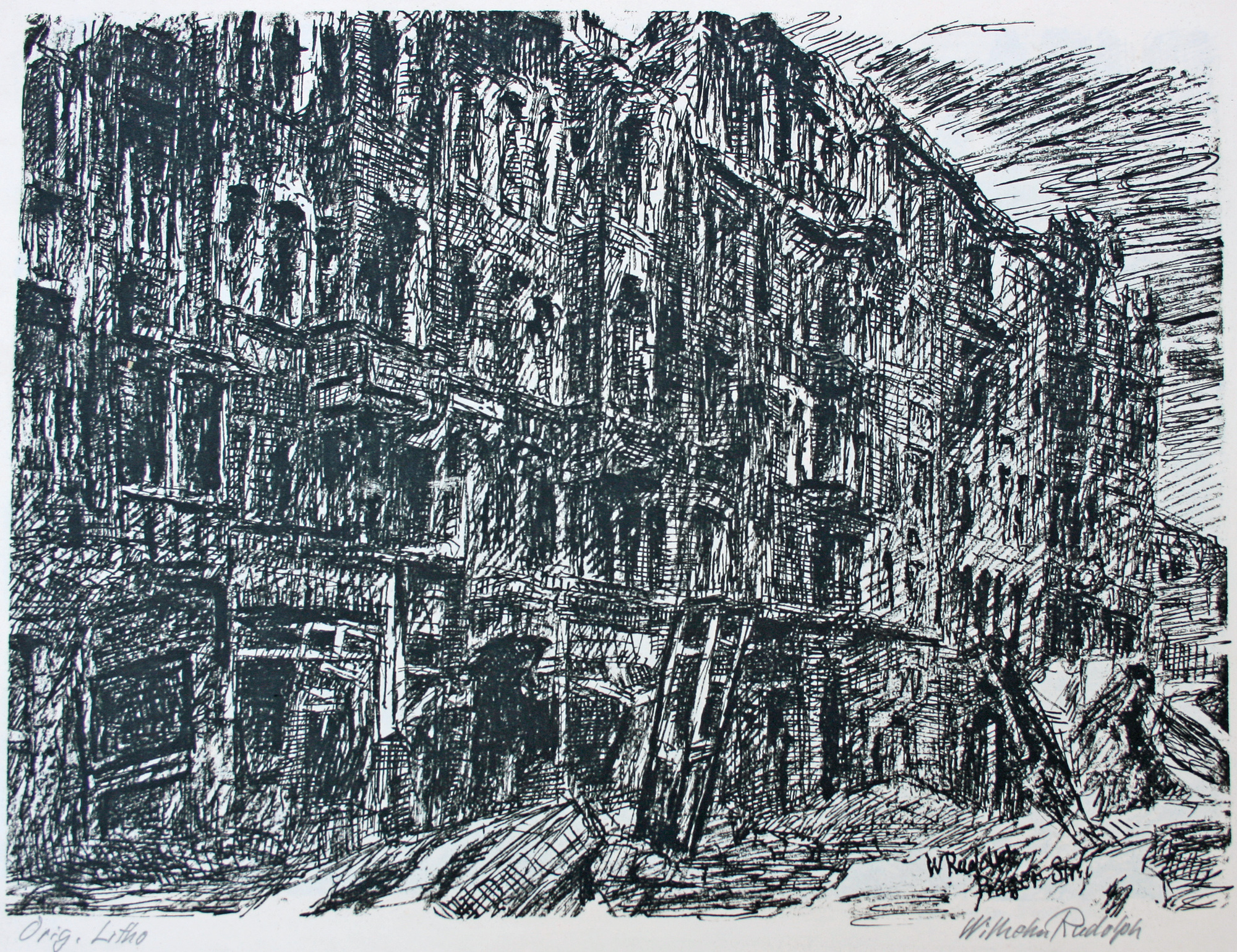 Prager Straße (um 1950)