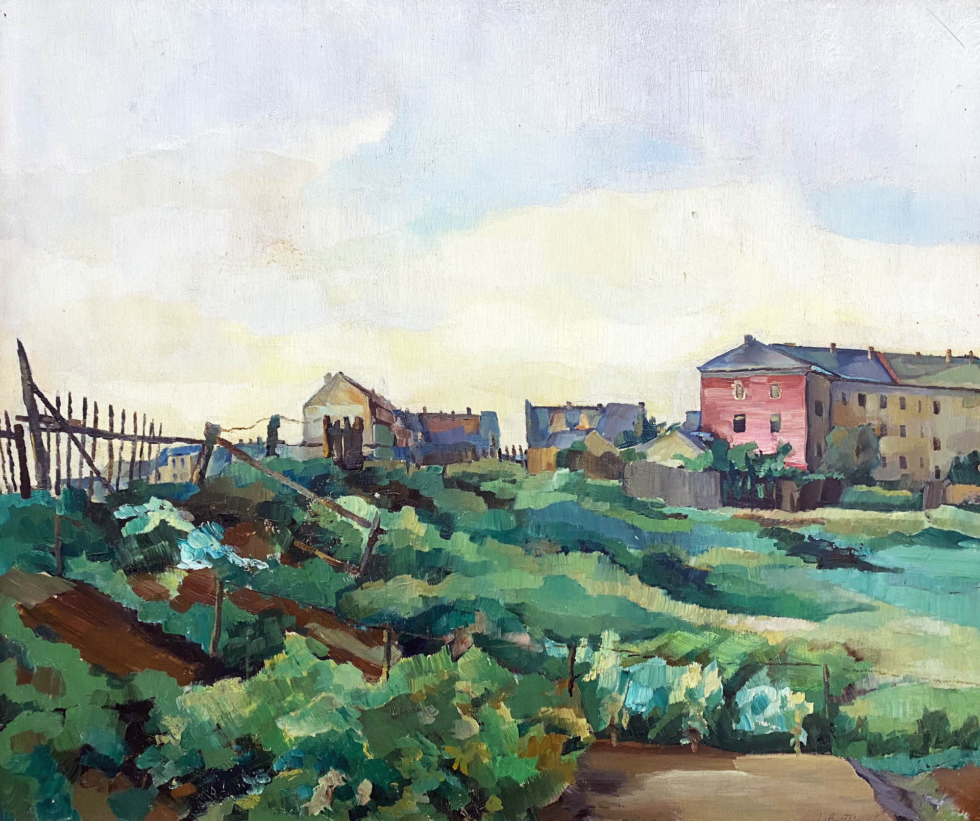 Am Rande der Großstadt (Mickten)