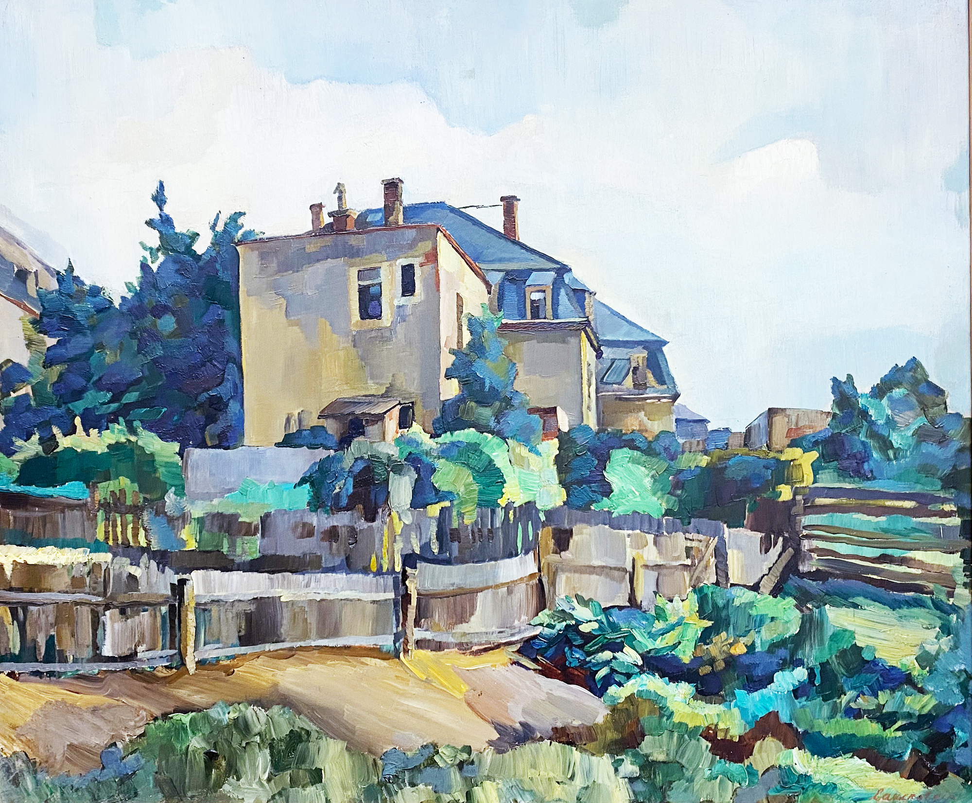 Vorstadtmotiv Dresden (Mommsenstraße)