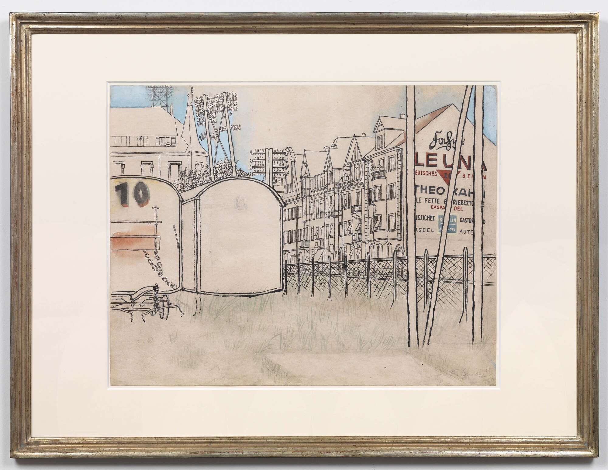 Abgestellte Möbelwagen (Offenburg)