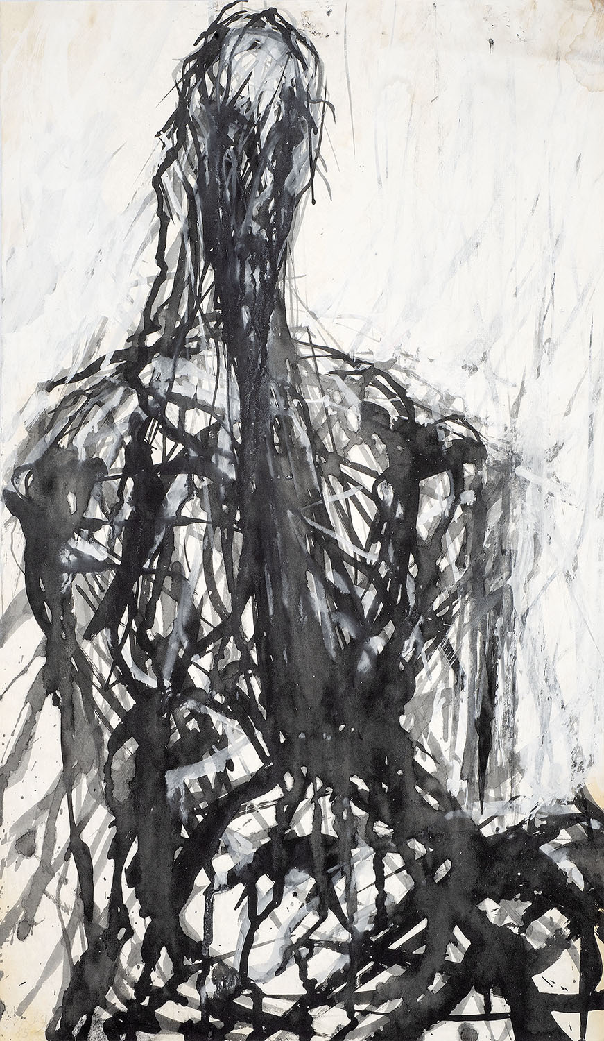 Studie für eine Halbfigur