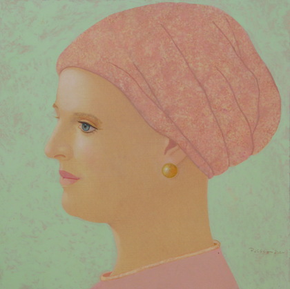 Heinz Rabbow: Frau mit Ohrclip, 2024