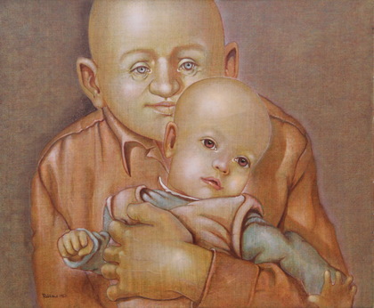 Heinz Rabbow: Vater und Sohn, 1997