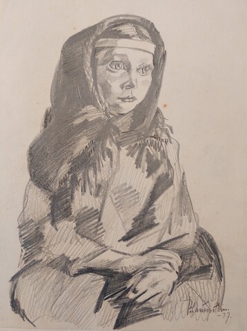 Paula Lauenstein: Wendisches Mädchen, 1927