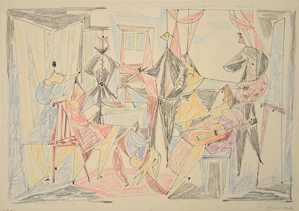 Hans Christoph: Nach Degas, 1965