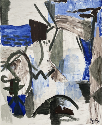 Stefan Plenkers: Die Träumerin, 1990