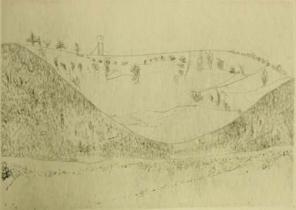 Gerhard Altenbourg: Deiner Senke Busch-Gras [WVZ R209], 1988