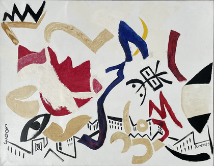 Stefan Plenkers: Drachen über der Stadt, 2003