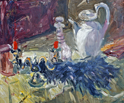 Ernst Hassebrauk: Abendliches Stilleben, um 1930