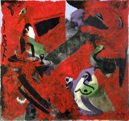 Stefan Plenkers: Im Rot, 2011