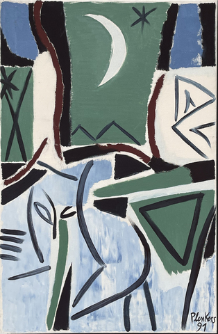 Stefan Plenkers: Mondtraum, 1991