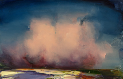 Mona Pourebrahim: Rote Wolke, 2025