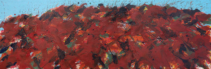 Max Uhlig: Paysage rouge de mars, 1997
